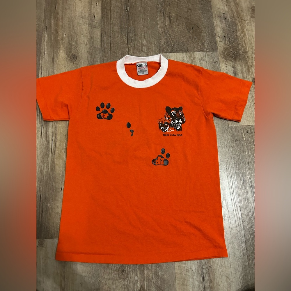 Vintage Orange Tiger Cubs BSA T-Shirt